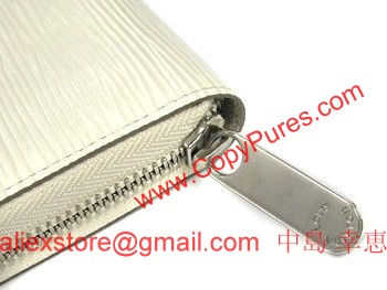 LOUIS VUITTON　ルイヴィトン　エピ　LV　財布　ジッピーウォレット　イヴォワール　M6007J